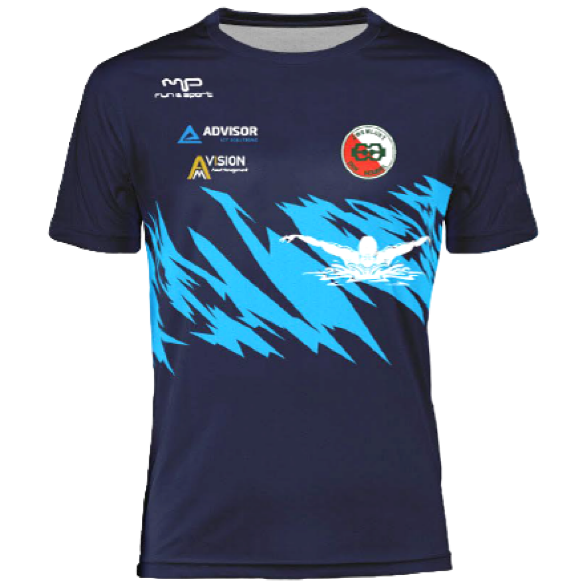 T-Shirt - Wedstrijdzwemmen en Zwemvaardigheid